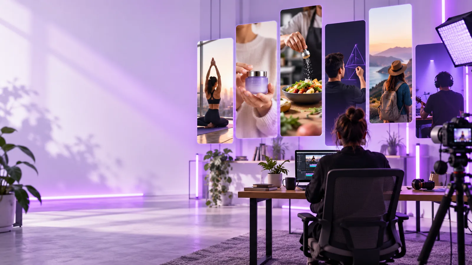 Vidnoz video creation imagery